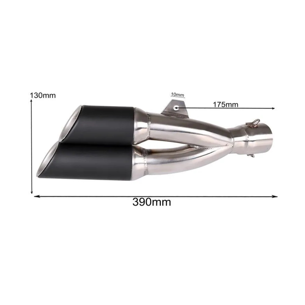 Toba Evacuare Moto Atv Sport Racing Twin Dubla DB Killer 2 Toba Evacuare Moto Atv Sport Racing Twin Dubla DB Killer - imagine 2
