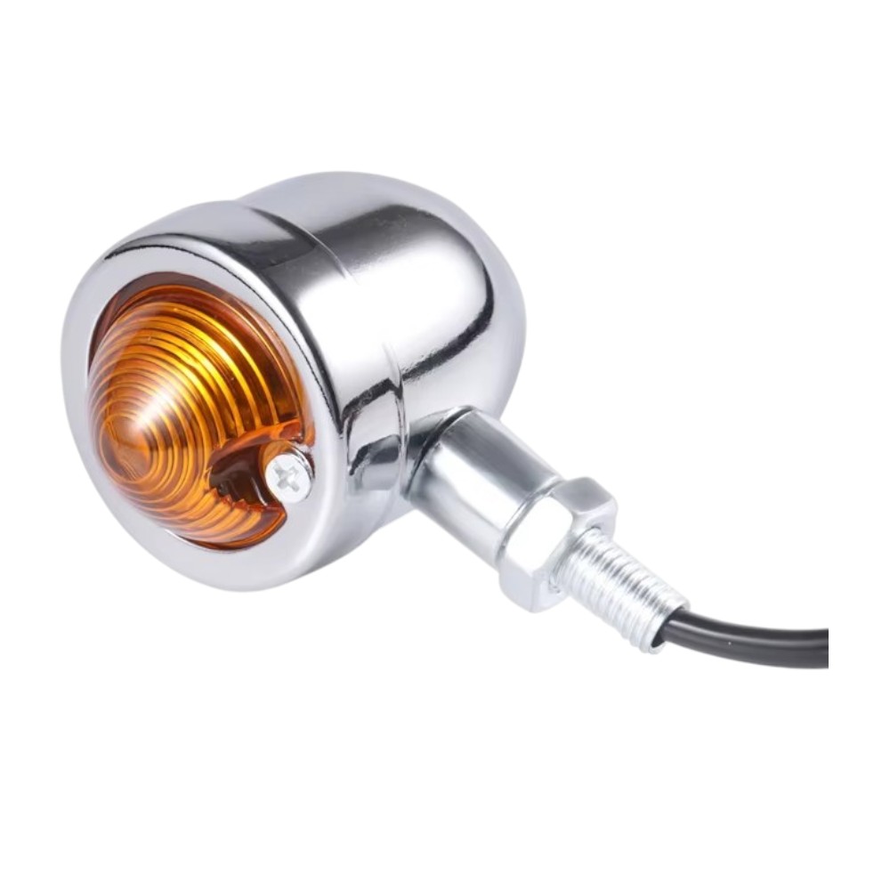 Set 2buc Semnalizari Universale Cromate Chopper Bobber Cafe Racer Moto Glont Bullet 3 Set 2buc Semnalizari Universale Cromate Chopper Bobber Cafe Racer Moto Glont Bullet - imagine 3