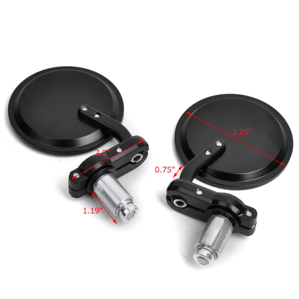 Set Oglinzi Capete Ghidon Chooper Cafe Racer Naked 3 Set Oglinzi Capete Ghidon Chooper Cafe Racer Naked - imagine 3