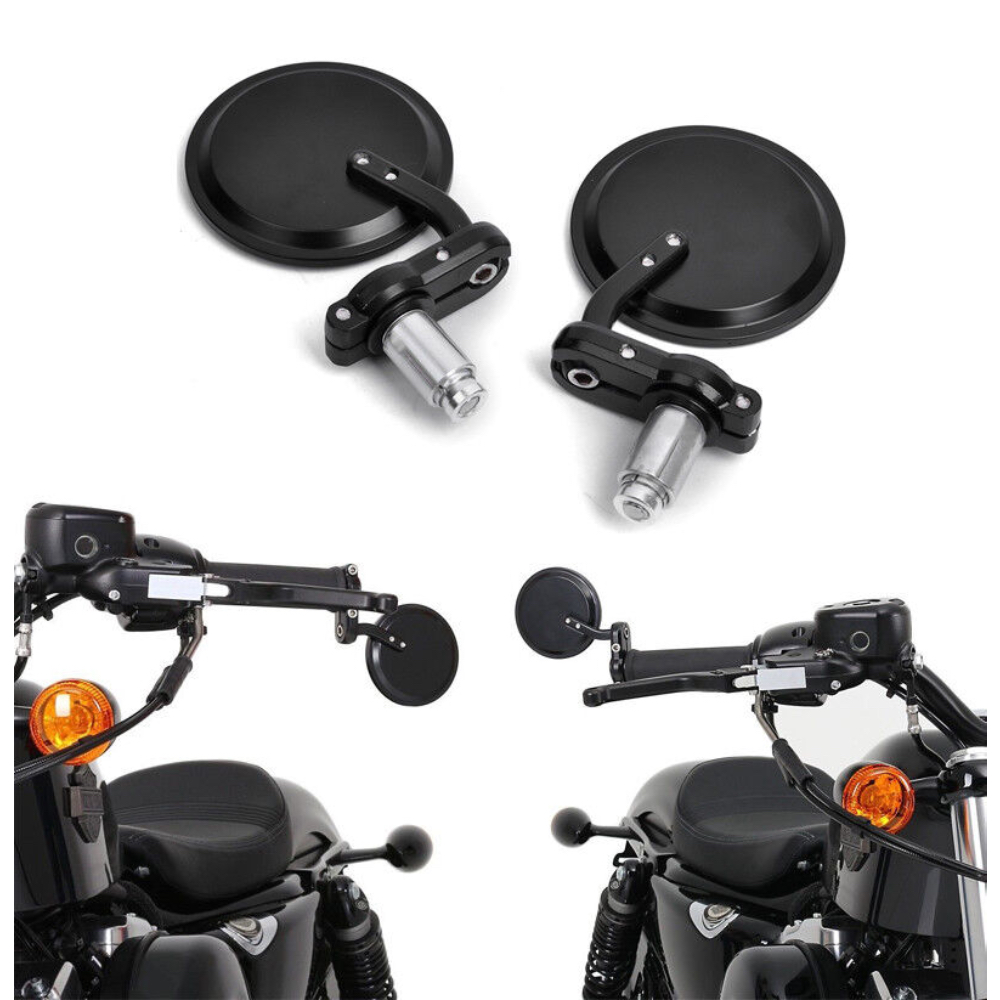 Set Oglinzi Capete Ghidon Chooper Cafe Racer Naked 4 Set Oglinzi Capete Ghidon Chooper Cafe Racer Naked - imagine 4