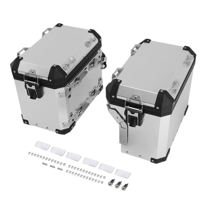 SET Cutii Genti Laterale Sidecase Aluminiu 48L + 40L pentru BMW GS R1200 R1250 F850 F900 A273 5 SET Cutii Genti Laterale Sidecase Aluminiu 48L + 40L pentru BMW GS R1200 R1250 F850 F900 A273 - imagine 5