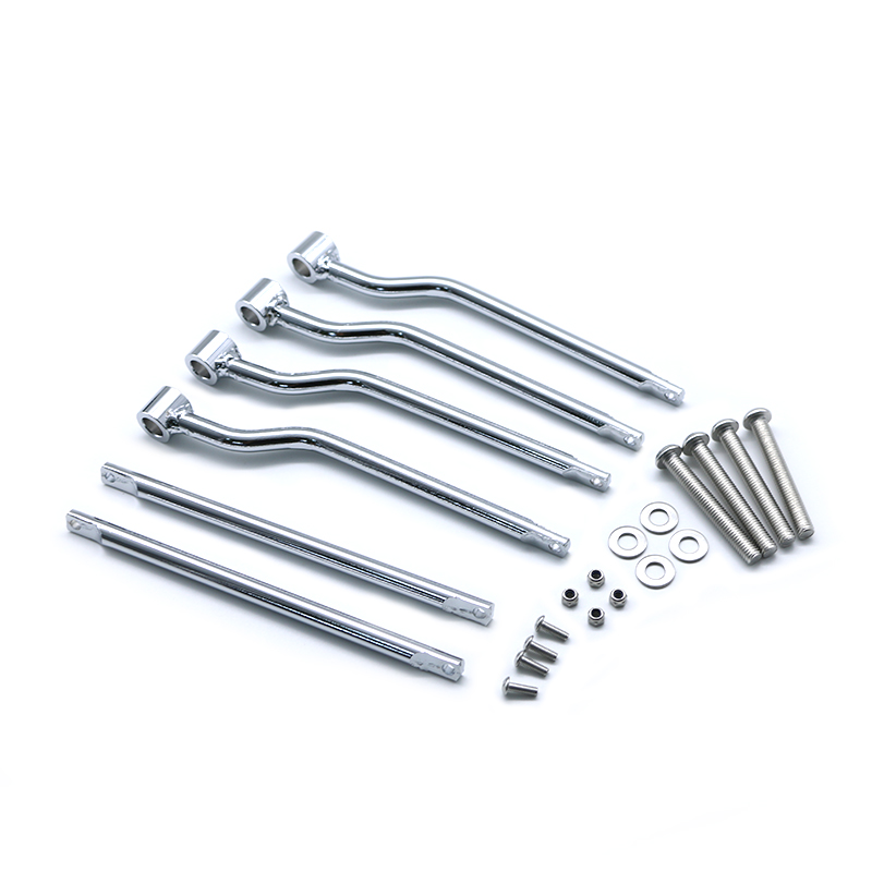 Set Suport Sidecase Universal Chooper Cutii Laterale Crom 1 Set Suport Sidecase Universal Chooper Cutii Laterale Crom