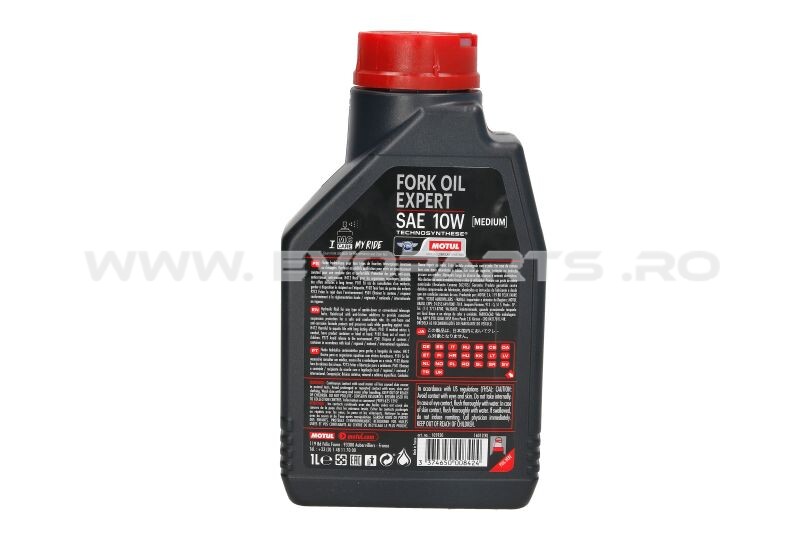 Ulei De Furca Moto MOTUL Fork Oil Expert 10W Medium 1L 2 Ulei De Furca Moto MOTUL Fork Oil Expert 10W Medium 1L - imagine 2