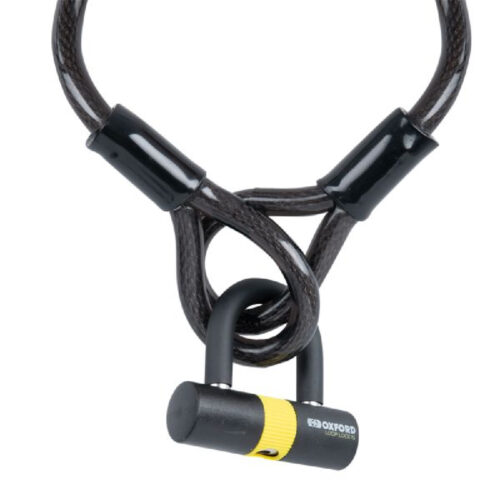 Cablu antifurt cu lacat Oxford Loop Lock15 lungime 2m grosime 15mm