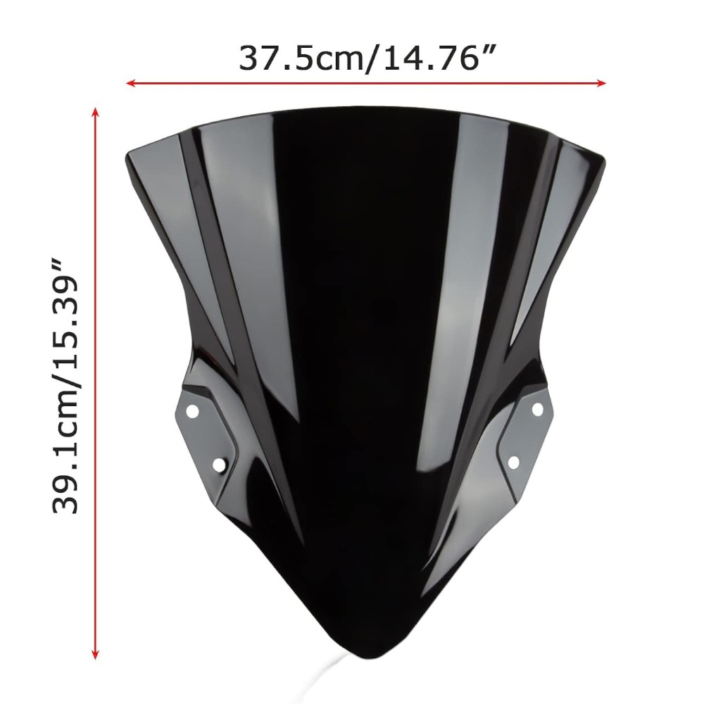 Parbriz double bubble fumuriu Kawasaki Ninja EX 400 2018 PB114 3 Parbriz double bubble fumuriu Kawasaki Ninja EX 400 2018 PB114 - imagine 3