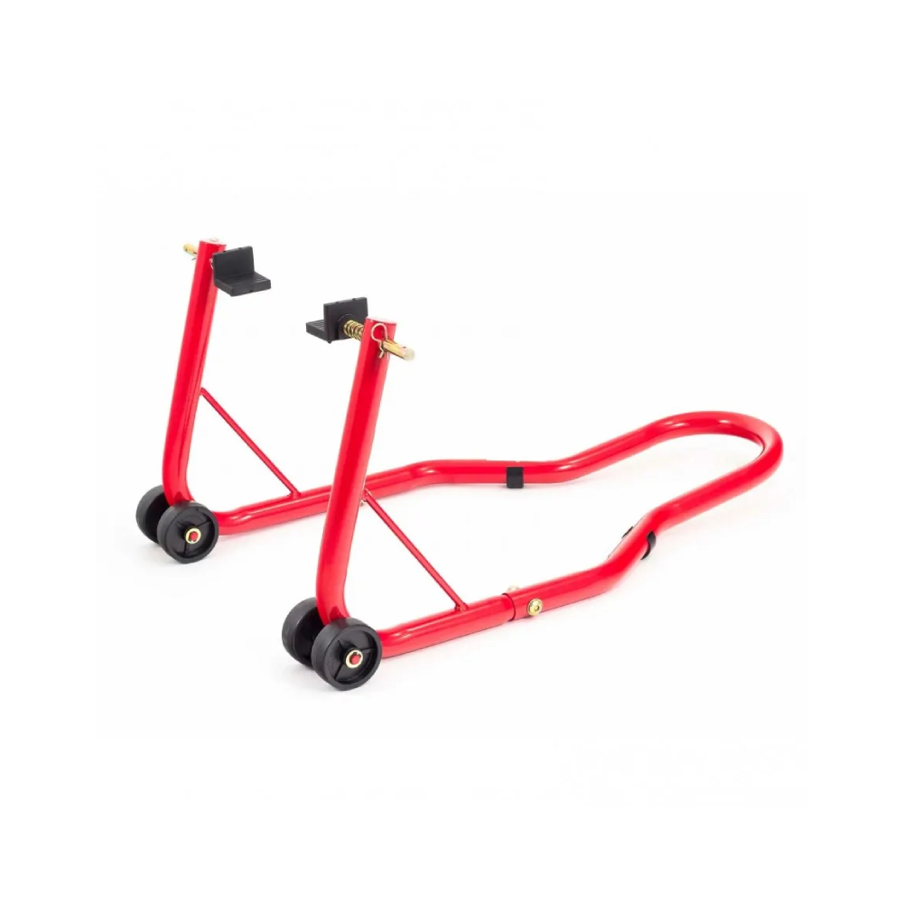 Stander Moto A-pro rosu suport spate 2 Stander Moto A-pro rosu suport spate - imagine 2