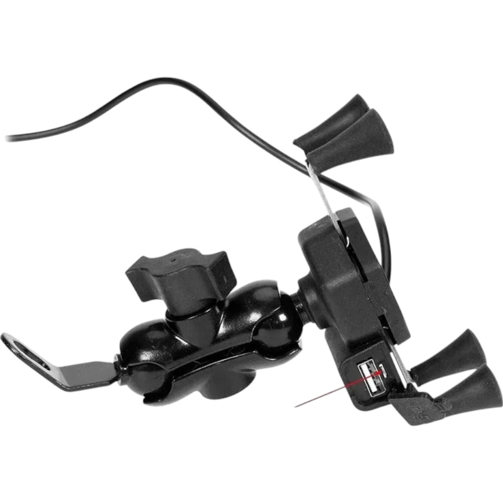 Suport Telefon Ghidon Moto Reglabil Incarcare USB 4 Suport Telefon Ghidon Moto Reglabil Incarcare USB - imagine 4