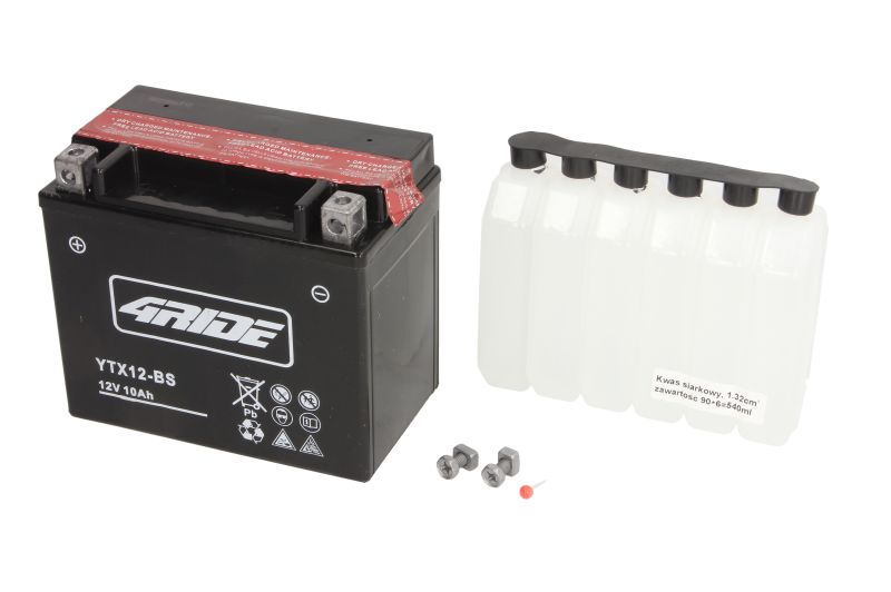 Baterie 4RIDE YTX12-BS Acumulator Moto 2 Baterie 4RIDE YTX12-BS Acumulator Moto - imagine 2