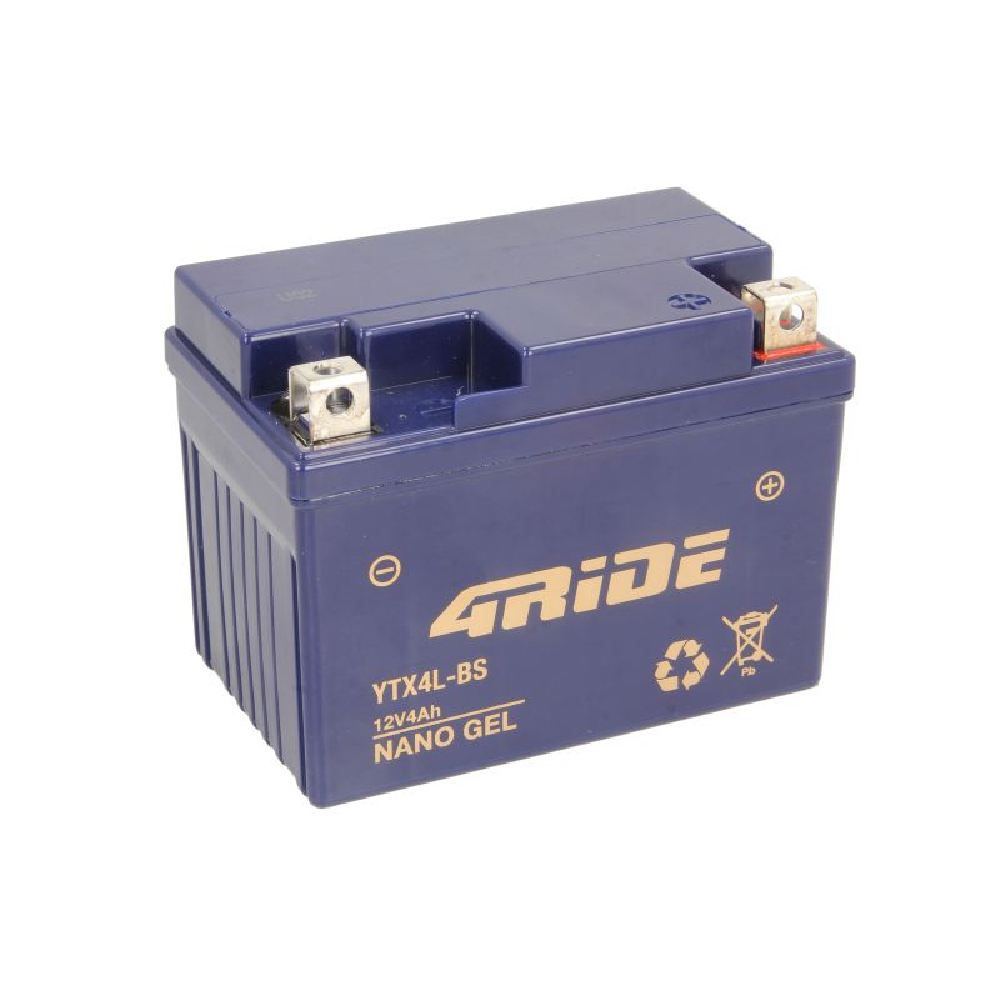Baterie 4RIDE YTX4L-BS 4RIDE GEL Acumulator Moto 2 Baterie 4RIDE YTX4L-BS 4RIDE GEL Acumulator Moto - imagine 2