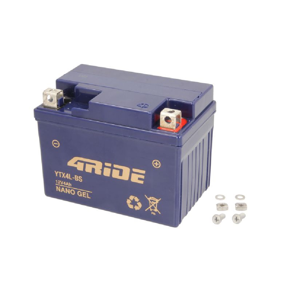 Baterie 4RIDE YTX4L-BS 4RIDE GEL Acumulator Moto 1 Baterie 4RIDE YTX4L-BS 4RIDE GEL Acumulator Moto