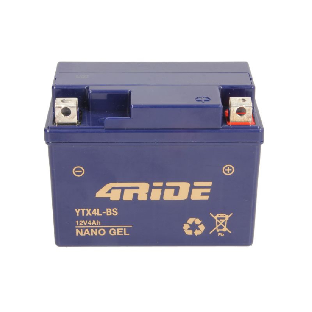 Baterie 4RIDE YTX4L-BS 4RIDE GEL Acumulator Moto 3 Baterie 4RIDE YTX4L-BS 4RIDE GEL Acumulator Moto - imagine 3
