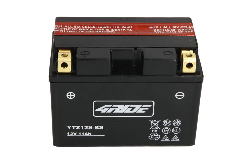 Baterie 4RIDE YTZ12S-BS Acumulator Moto 3 Baterie 4RIDE YTZ12S-BS Acumulator Moto - imagine 3