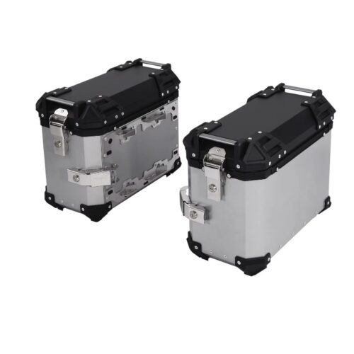 SET CUTII LATERALE BMW R1300GS 2023-2025 argintii 36L A259