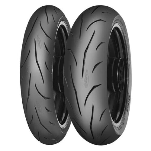 Set Anvelope MITAS Sport Force+ 120/70-17 si 180/55-17 Dot 2026