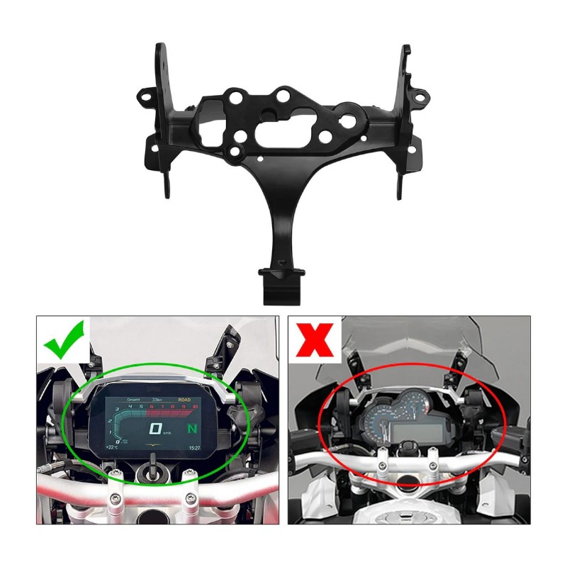 Suport cadru bord BMW R1200GS R1250GS 2018 2024 A1869 3 Suport cadru bord BMW R1200GS R1250GS 2018 2024 A1869 - imagine 3