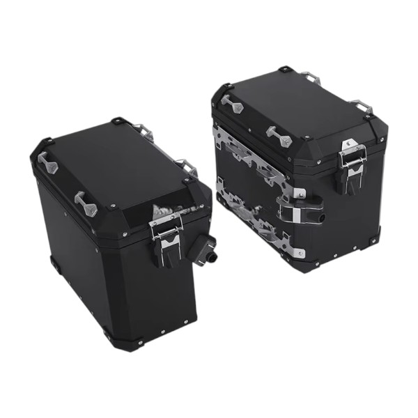 SET Cutii Genti Laterale Sidecase Aluminiu 48L pentru BMW GS R1200 R1250 F850 F900 A273BLACK 3 SET Cutii Laterale Aluminiu 48L pentru BMW GS R1200 R1250 F850 F900 A273BLACK